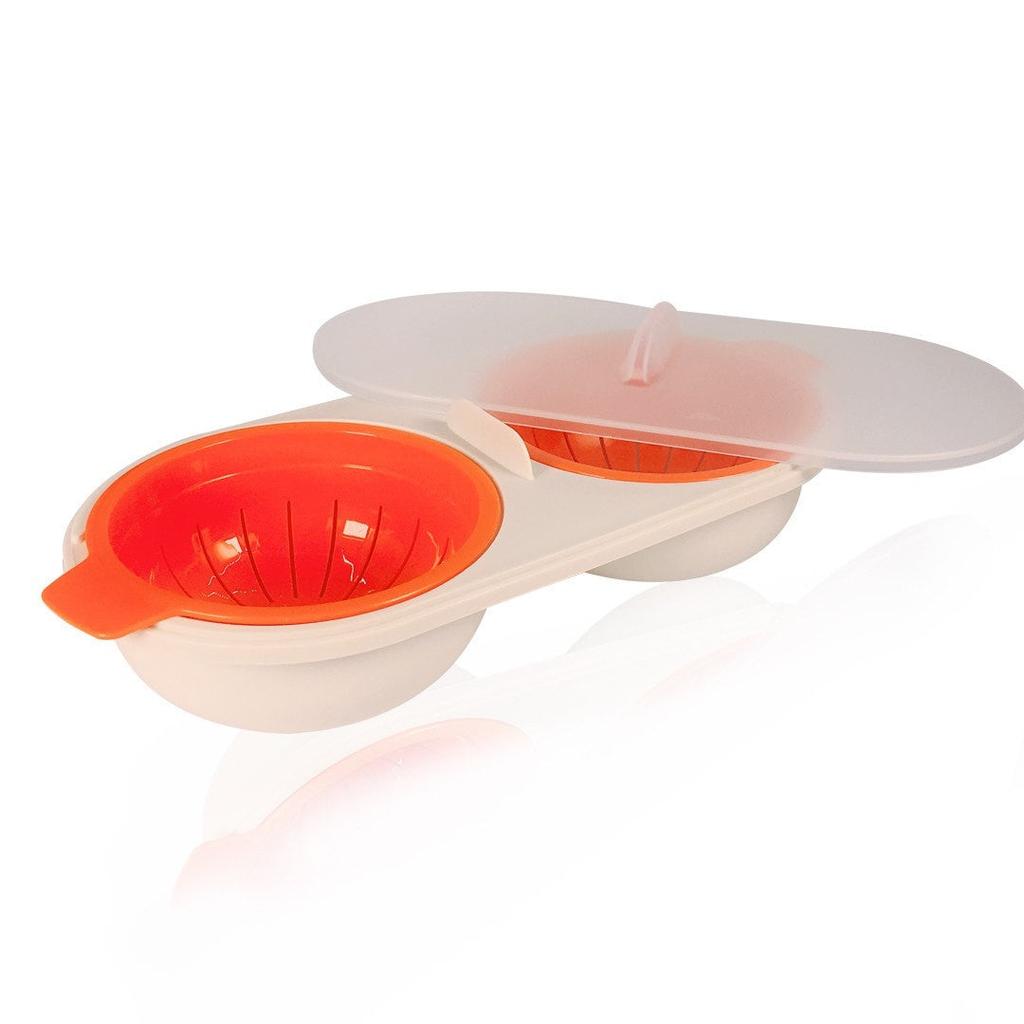 Microwave Egg Poacher Poached Egg Cooker by HitMyNeed