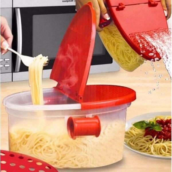 Microwave Pasta Maker and Multi-Purpose Cooker by HitMyNeed