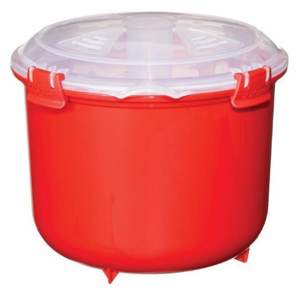 Microwave Rice Cooker 2.6L with Spoon and Lid Lock by HitMyNeed