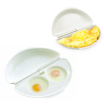 Microwave Scrambled Egg Cooker with Egg Mold Tray by HitMyNeed