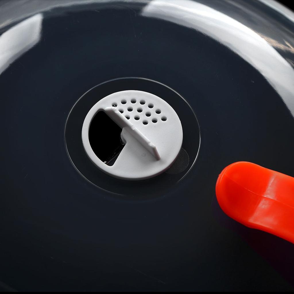 Microwave Splatter Guard with Steam Vent and Handle by HitMyNeed