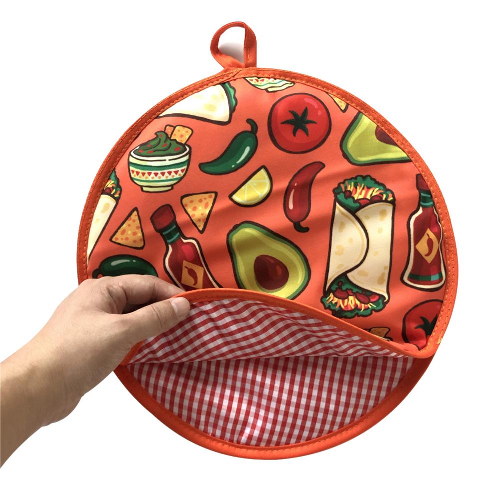 Microwave Tortilla Warmer Fabric Reheating Pouch by HitMyNeed