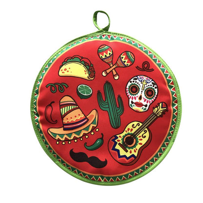 Microwave Tortilla Warmer Fabric Reheating Pouch a by HitMyNeed