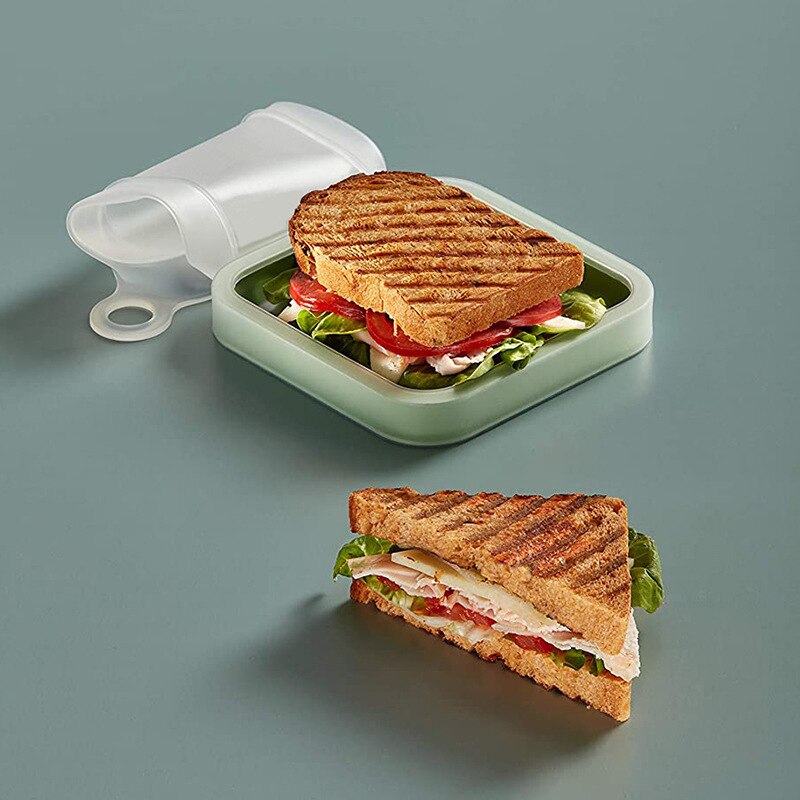 Microwaveable Reusable Sandwich Box Container by HitMyNeed