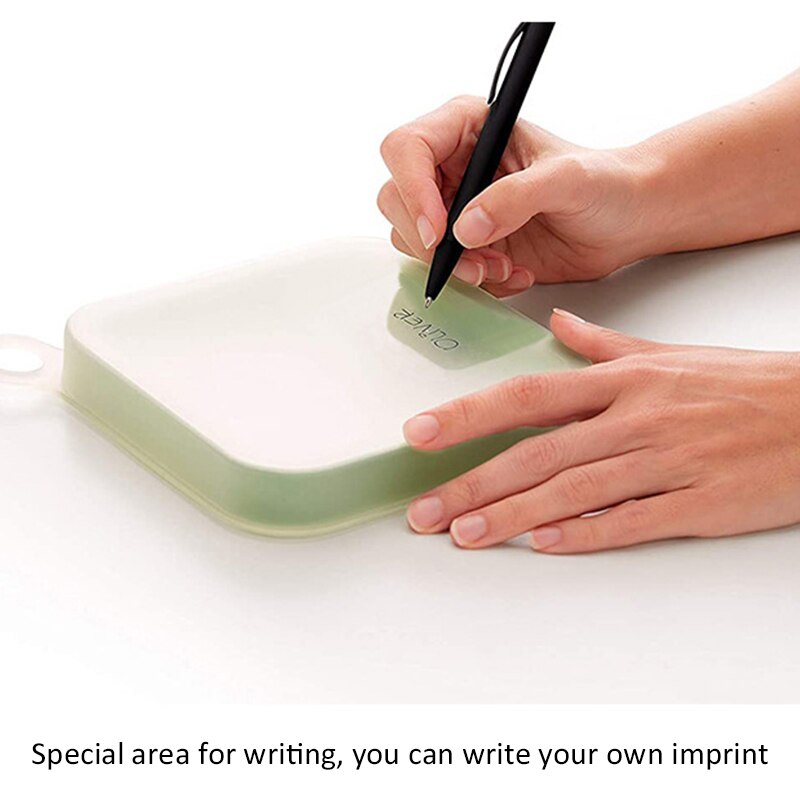 Microwaveable Silicone Sandwich Lunch Box Container by HitMyNeed