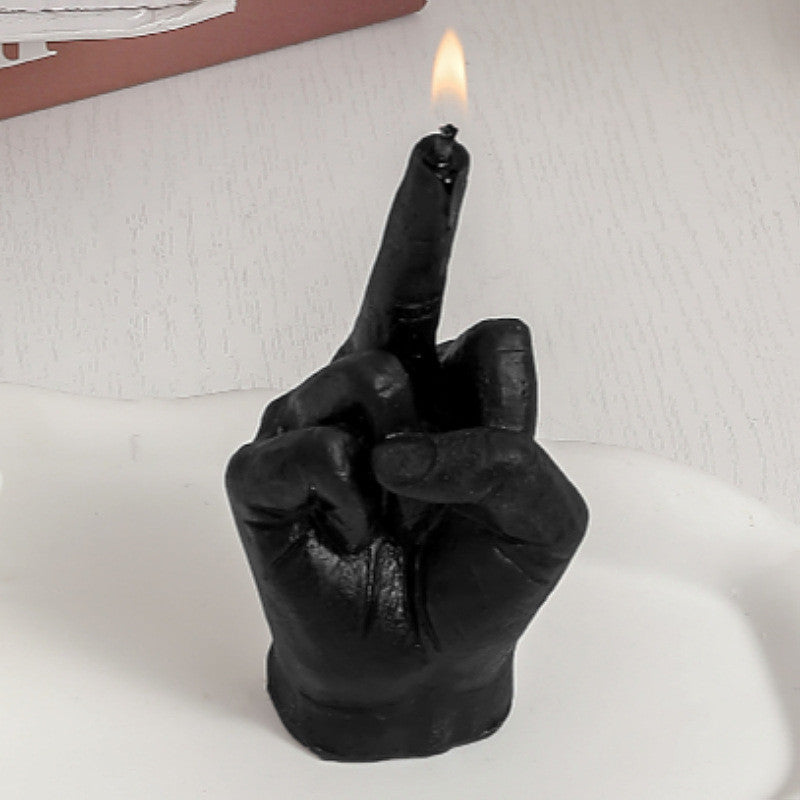 Middle Finger Scented Candle - Funny Novelty Gift by HitMyNeed