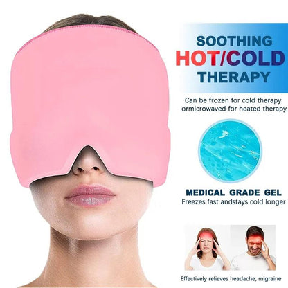 Migraine Relief Gel Cap Hot & Cold Therapy Hat by HitMyNeed