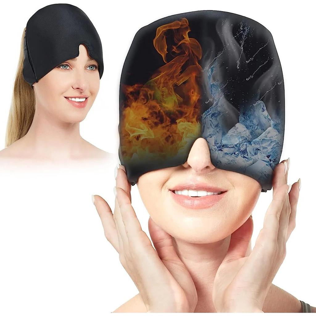 Migraine Relief Hat with Hot & Cold Gel Therapy by HitMyNeed