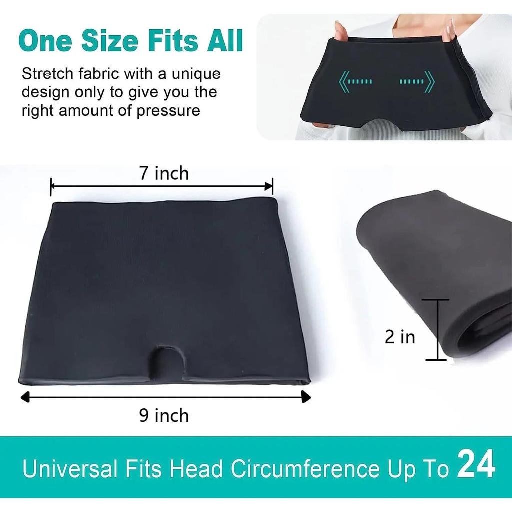 Migraine Relief Hat with Hot & Cold Gel Therapy by HitMyNeed