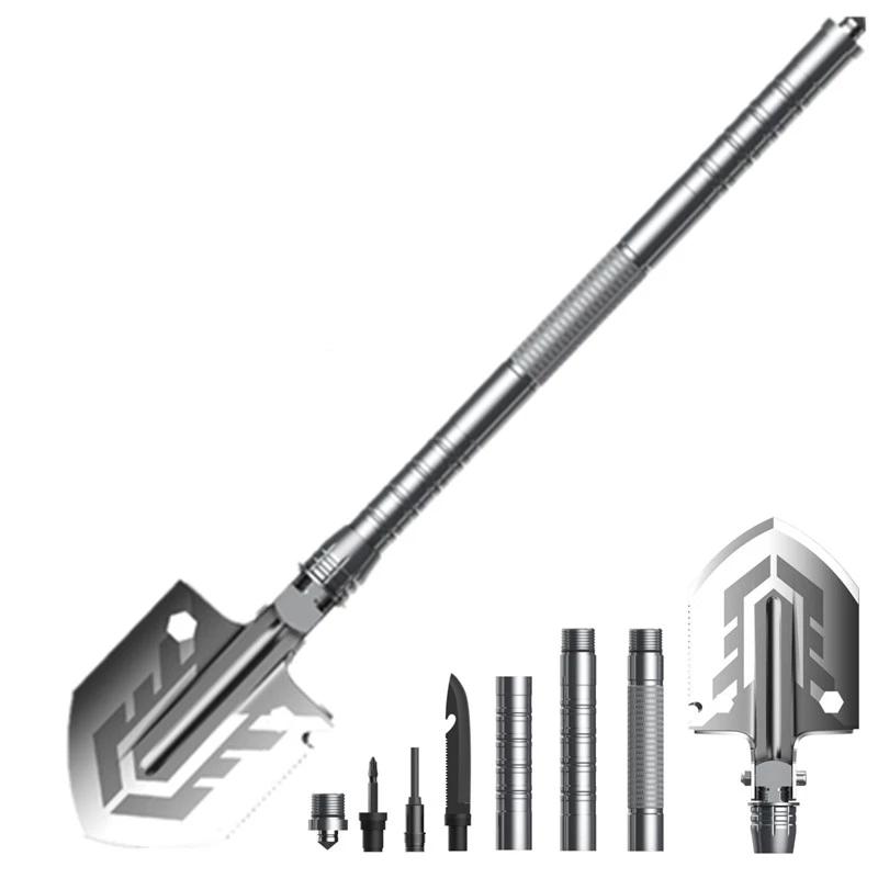 Military Tactical Folding Shovel Multi-Tool 68cm by HitMyNeed