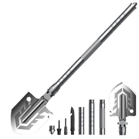 Military Tactical Folding Shovel Multi-Tool 68cm by HitMyNeed