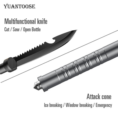 Military Tactical Folding Shovel Multi-Tool 68cm by HitMyNeed