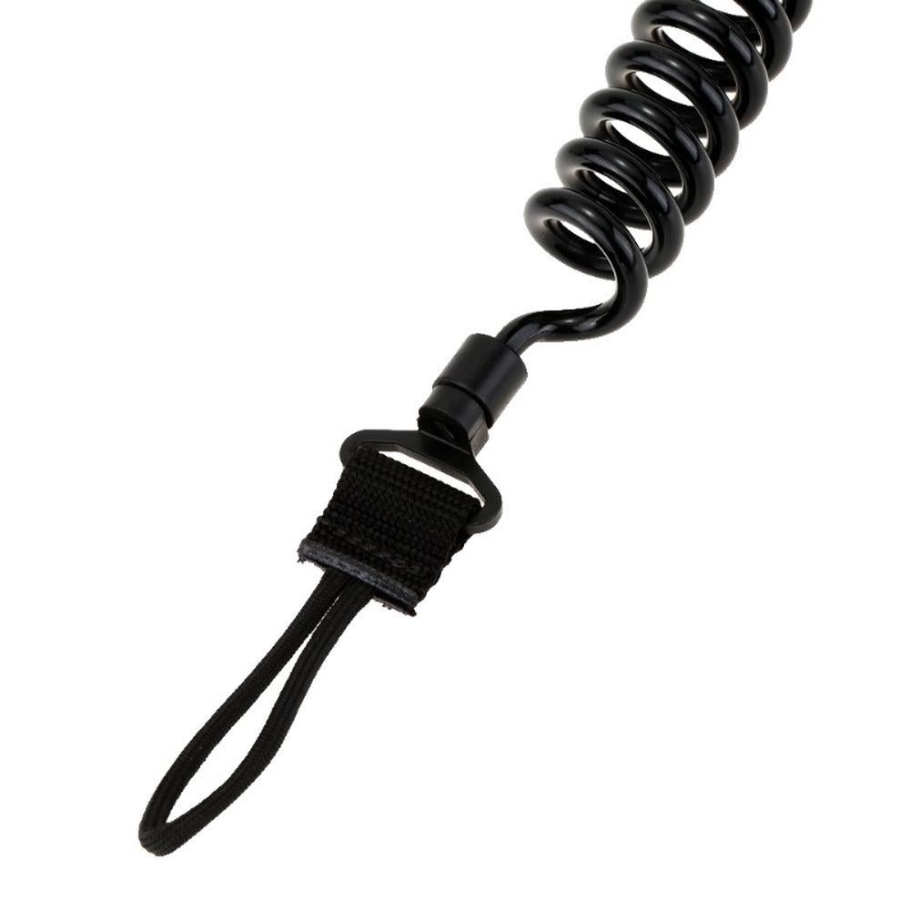 Military Tactical Spring Lanyard for Firearms by HitMyNeed