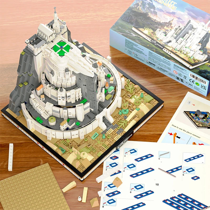 Minas White City Tirith Street View Block Model by HitMyNeed