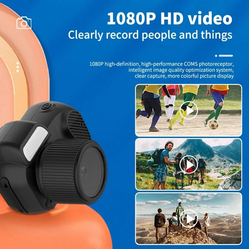 Mini 1080p HD Camera with Screen & TF Card Support by HitMyNeed