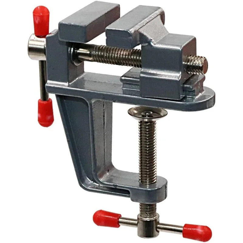 Mini 3.5" Aluminum Bench Vise for Jewelry & Hobby by HitMyNeed