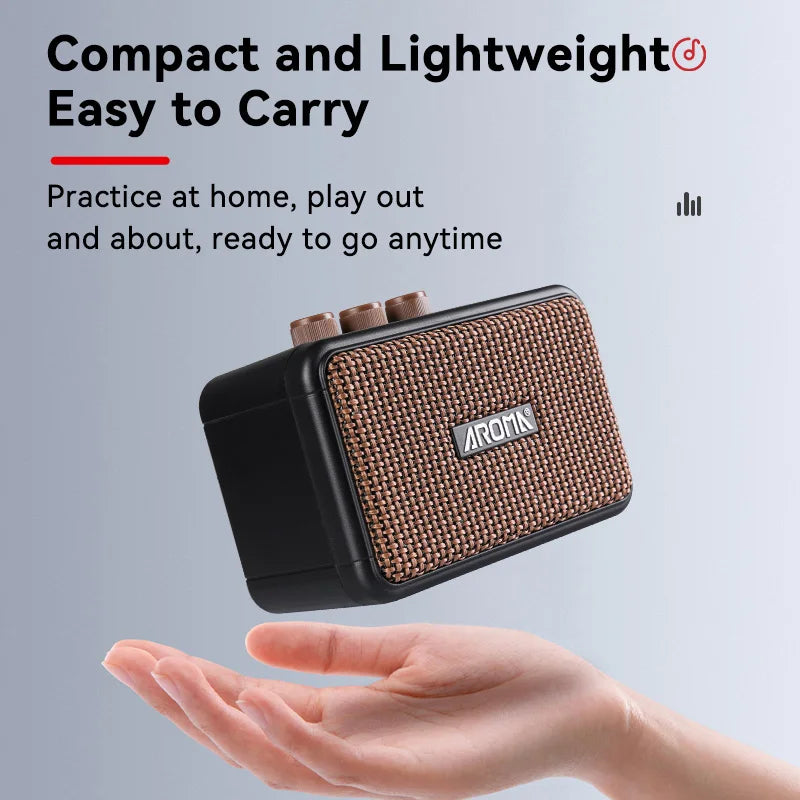 Mini 5W Bluetooth Guitar Practice Amplifier by HitMyNeed