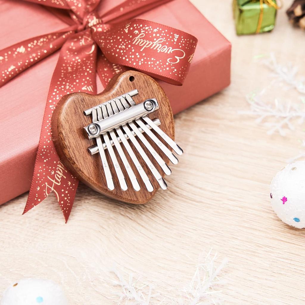 Mini 8-Key Kalimba Thumb Piano for Kids, Love Style by HitMyNeed