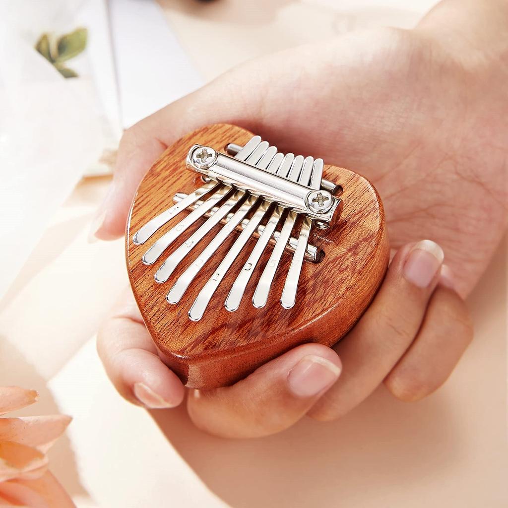 Mini 8-Key Kalimba Thumb Piano for Kids, Love Style by HitMyNeed