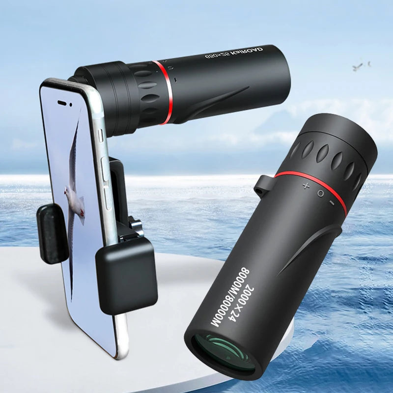 Mini 8x HD Monocular Phone Telescope 9.2cm by HitMyNeed