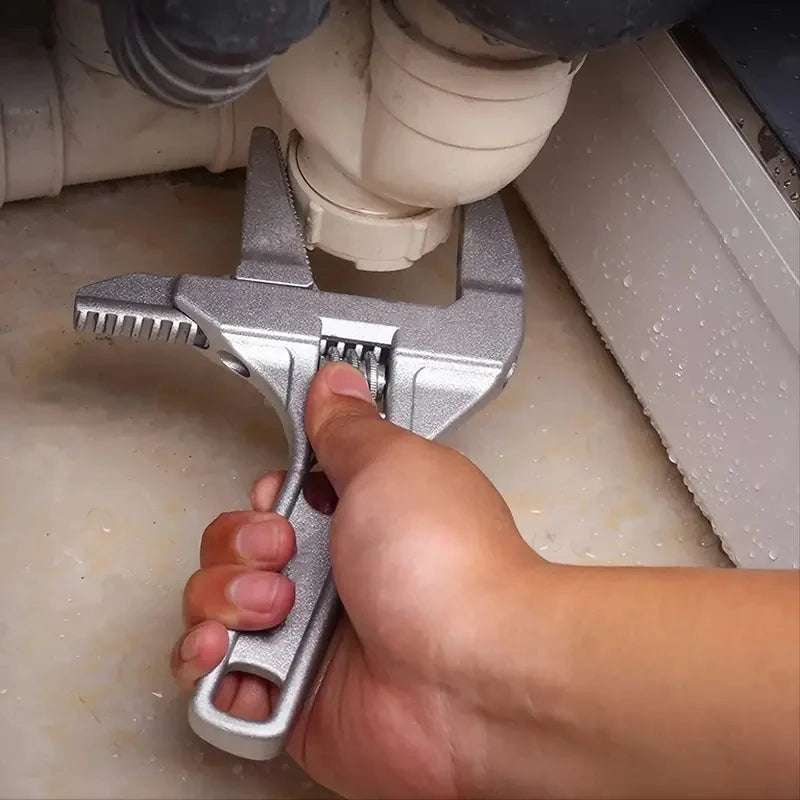 Mini Adjustable Bathroom Wrench 6-68mm Aluminum by HitMyNeed