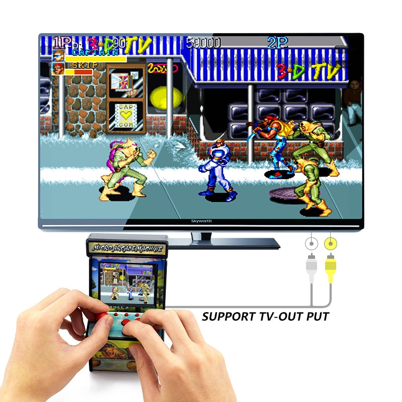 Mini Arcade Game Console with 156 Built-In Games by HitMyNeed