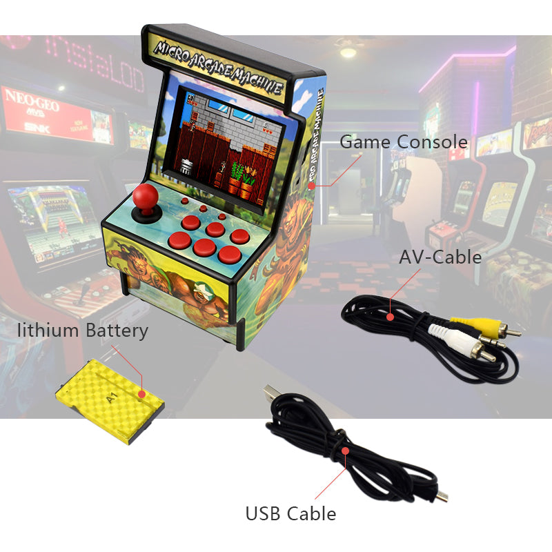 Mini Arcade Game Console with 156 Built-In Games by HitMyNeed