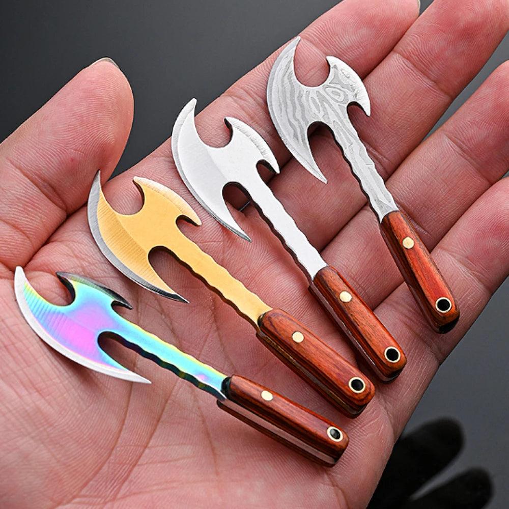 Mini Axe EDC Knife for Unboxing & Craft Detail Work by HitMyNeed
