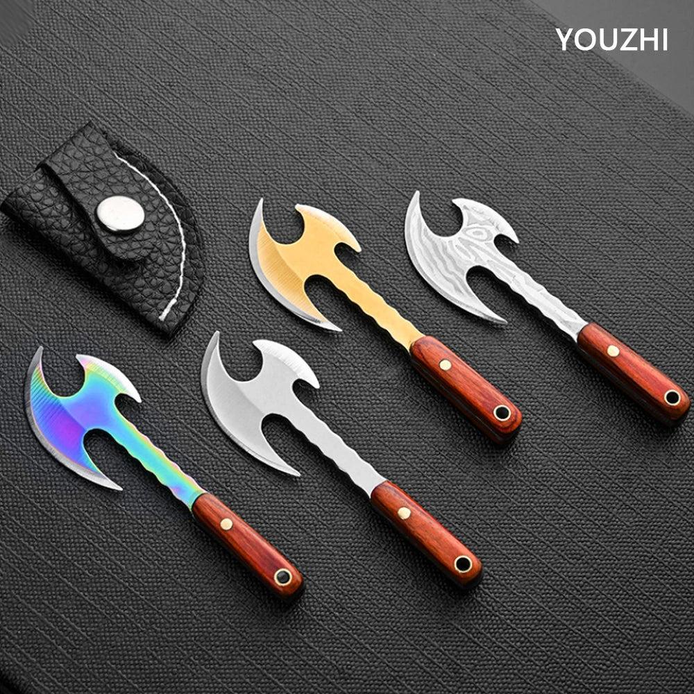 Mini Axe EDC Knife for Unboxing & Craft Detail Work by HitMyNeed