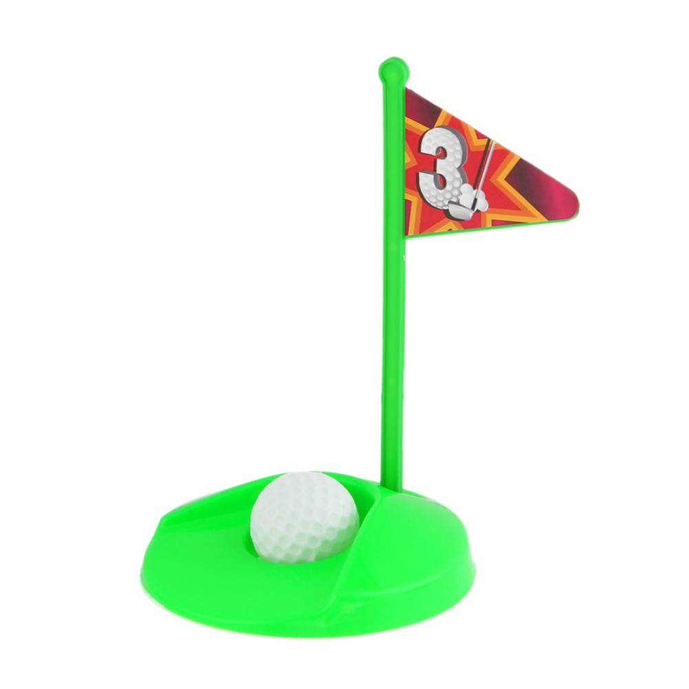 Mini Bathroom Golf Putting Set with Mat and Putter by HitMyNeed