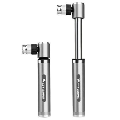 Mini Bike Pump Bicycle Tire Inflator 160 PSI by HitMyNeed