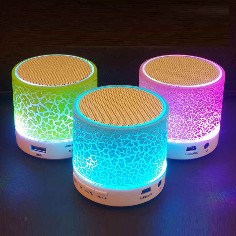 Mini Bluetooth LED Speaker A9 with Subwoofer & TF Slot by HitMyNeed
