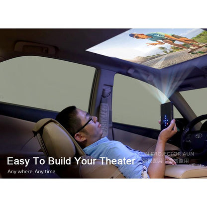 Mini Bluetooth Smart Projector with WiFi & Battery by HitMyNeed