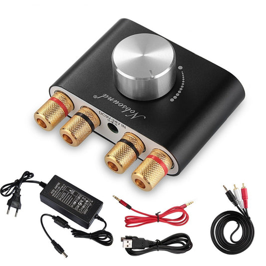 Mini Bluetooth Stereo Amplifier 50W x 2 by HitMyNeed