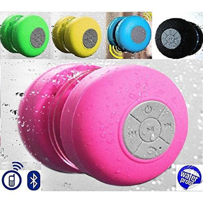 Mini Bluetooth Waterproof Shower Speaker with Mic by HitMyNeed