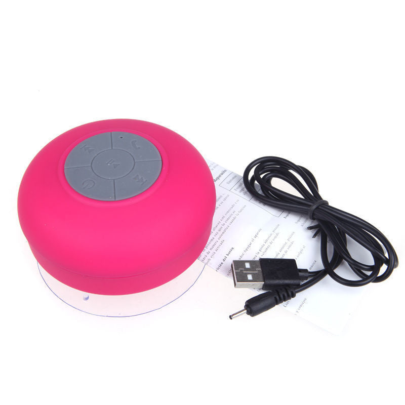 Mini Bluetooth Waterproof Shower Speaker with Mic by HitMyNeed