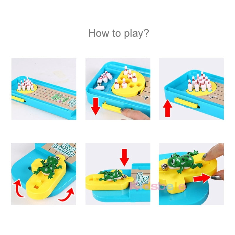 Mini Bowling Game Interactive Finger Toy Set by HitMyNeed