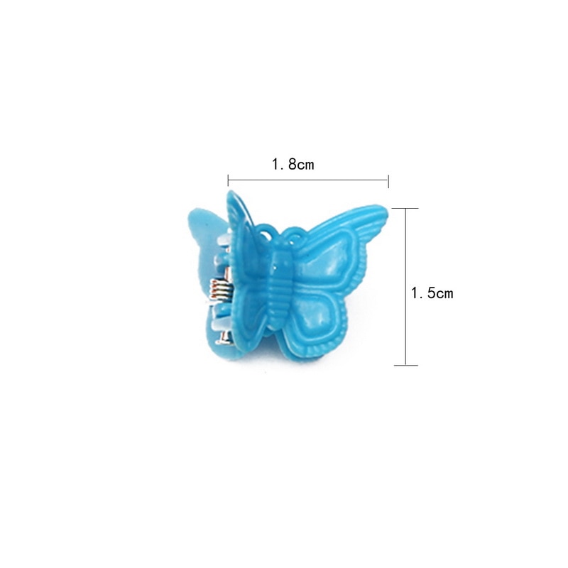 Mini Butterfly Hair Clips Set (50 pcs) by HitMyNeed