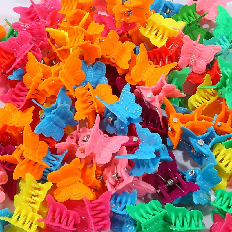 Mini Butterfly Hair Clips Set (50 pcs) by HitMyNeed