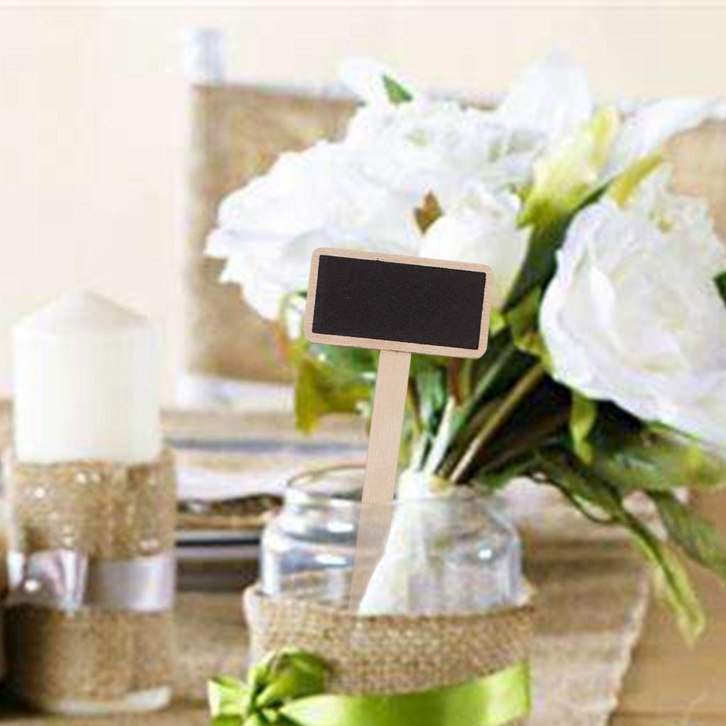 Mini Chalkboard Plant Markers Set (20 pcs) by HitMyNeed