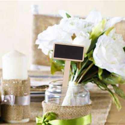 Mini Chalkboard Plant Markers Set (20 pcs) by HitMyNeed