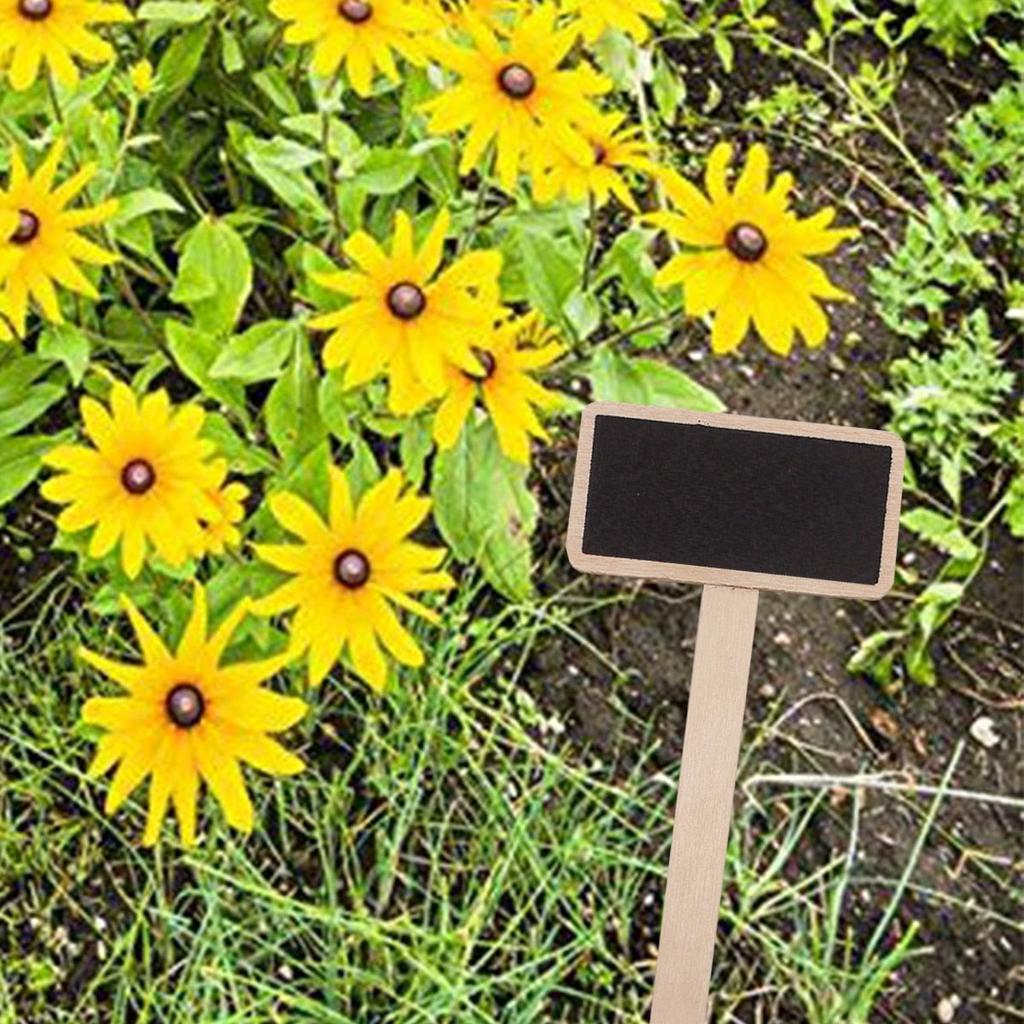 Mini Chalkboard Plant Markers Set (20 pcs) by HitMyNeed