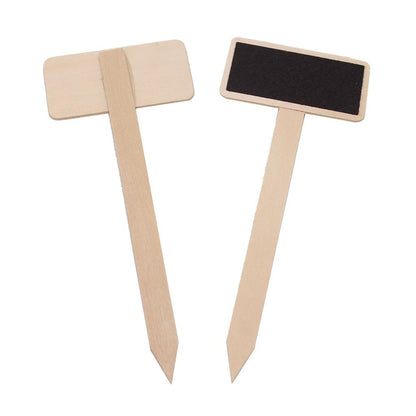 Mini Chalkboard Plant Markers Set (20 pcs) by HitMyNeed