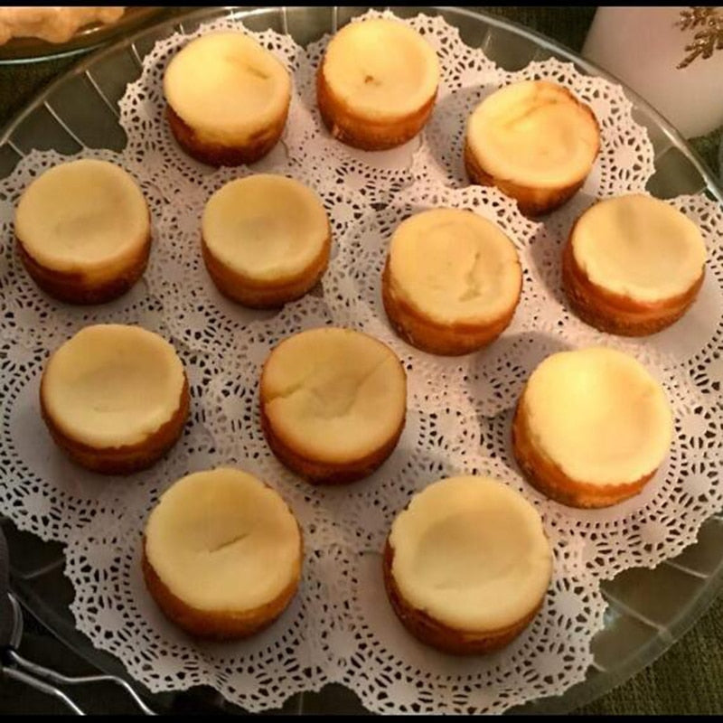 Mini Cheesecake Non-Stick Tray with 12 Cavities by HitMyNeed