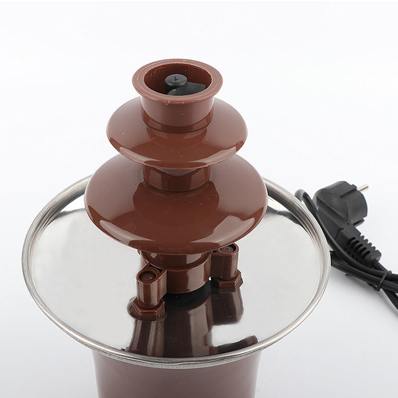 Mini Chocolate Fondue Fountain 2-Tier, 50W by HitMyNeed