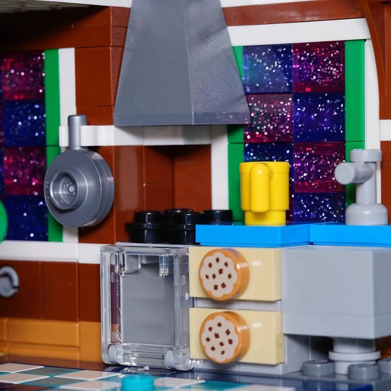 Mini Christmas Gingerbread House Building Block Set by HitMyNeed