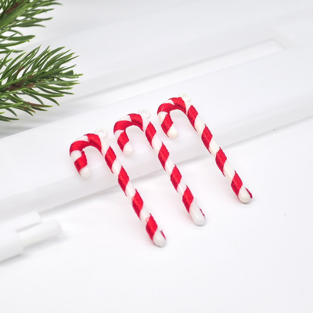 Mini Christmas Tree Candy Cane Ornaments (24-Pack) by HitMyNeed