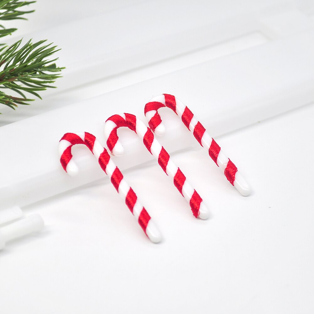 Mini Christmas Tree Candy Cane Ornaments (24-Pack) by HitMyNeed