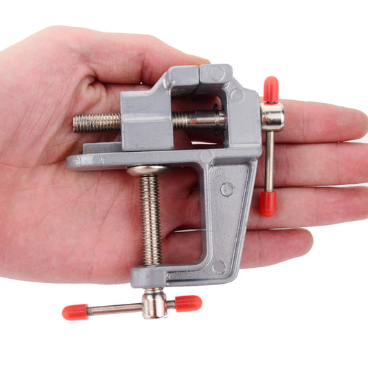 Mini Clamp-On Bench Vice for Hobby & Electronics by HitMyNeed