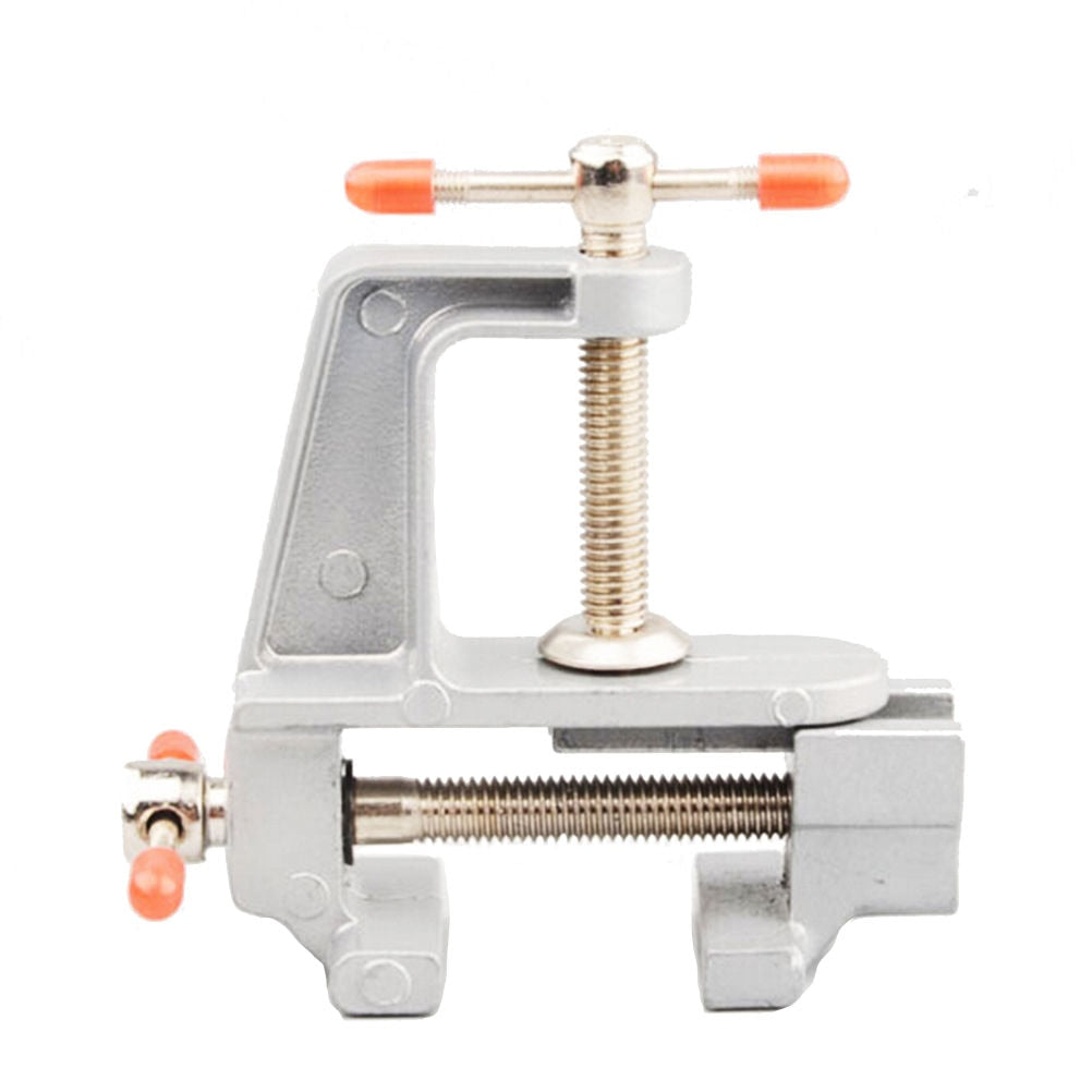 Mini Clamp-On Bench Vice for Hobby & Electronics by HitMyNeed